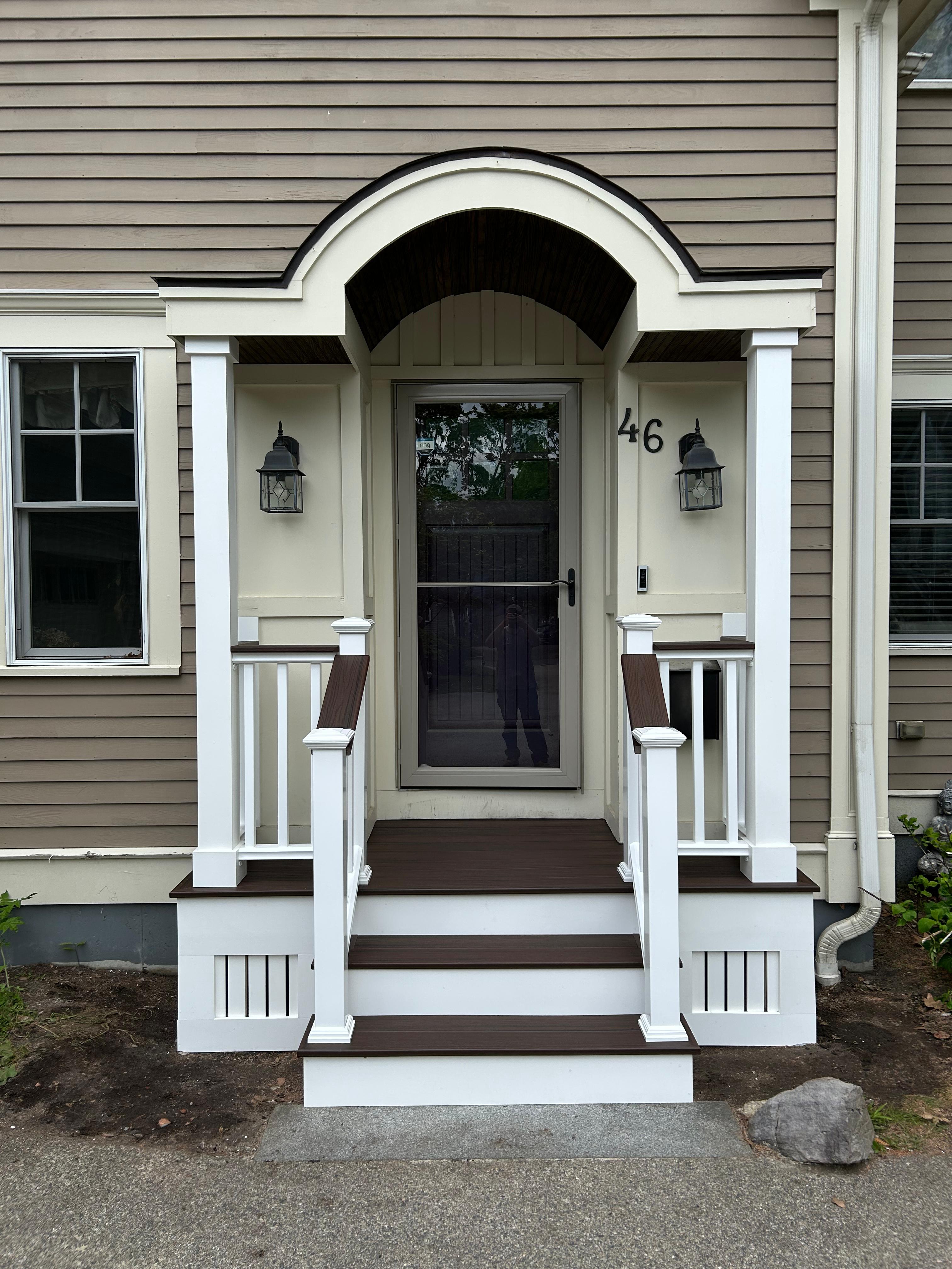 Porch renovation Massachusetts